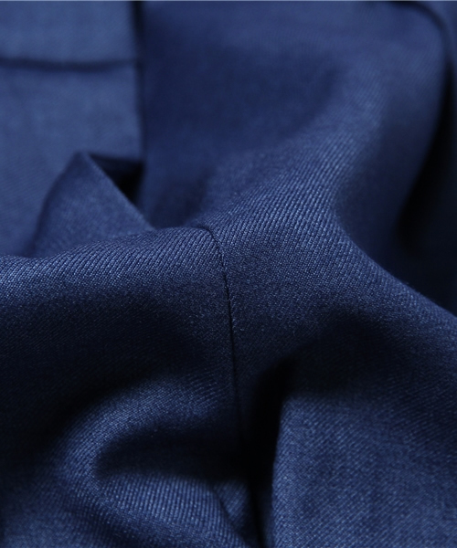 DouDou（ドゥドゥ）の「【DouDou】T/Rギャバタックパンツ（その他パンツ・レディース・ブルー/ライトブルー・36/38）」の11枚目の写真