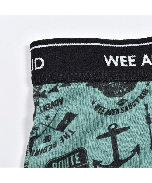 WASK/無地+総柄2Pコットンフライスショーツ(110~160cm