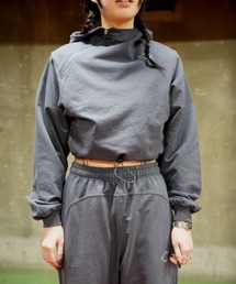 ミスチーフ パーカー SIDE BUTTON UP CROP HOODIE ミスチーフ パーカー SIDE BUTTON UP CROP HOODIE