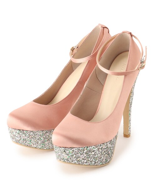 ESPERANZA(エスペランサ)の「厚底3WAYグリッター超ハイヒールパンプス(パンプス・レディース・ピンク系9/ベージュ系8/ブラック系8・21.5cm/22.0cm/22.5cm/23.0cm/23.5cm/24.0cm/24.5cm/25.0cm)」の8枚目の写真