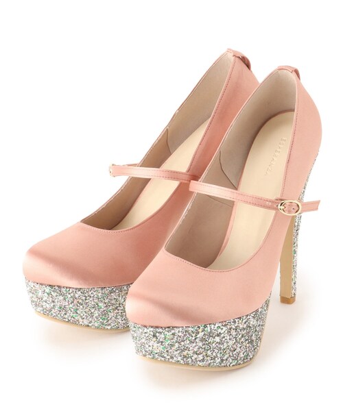 ESPERANZA(エスペランサ)の「厚底3WAYグリッター超ハイヒールパンプス(パンプス・レディース・ピンク系9/ベージュ系8/ブラック系8・21.5cm/22.0cm/22.5cm/23.0cm/23.5cm/24.0cm/24.5cm/25.0cm)」の15枚目の写真