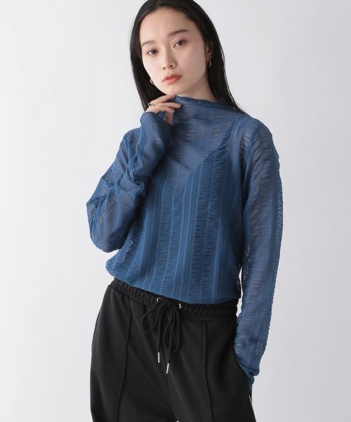 【専用】 イタリア JEANASIS（ジーナシス）の「シャーリングシアーLS TEE/191662（T