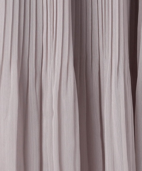 Grand PARK(グランドパーク)の「消しプリーツ 楊柳シフォンスカート(スカート・レディース・ブラック/ブラウン/ライトグレー/パープル・FREE)」の15枚目の写真