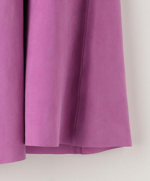 Steven Alan（スティーブンアラン）の「＜forte_forte＞SUEDE STUDS CAPE/ケープ（ポンチョ・レディース・パープル・1）」の2枚目の写真