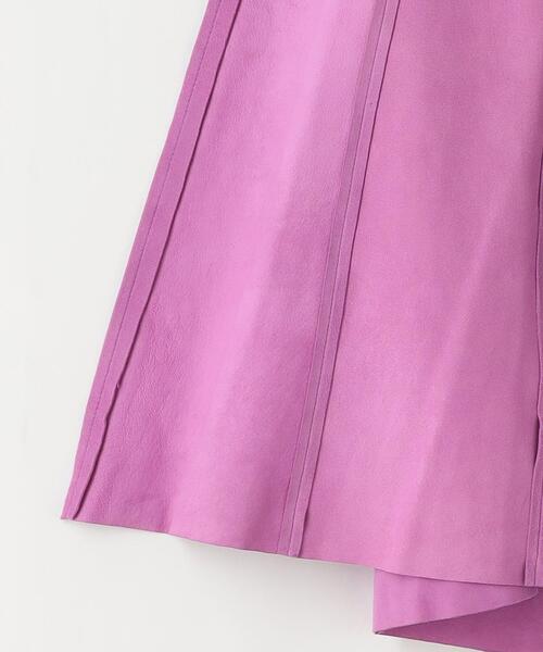 Steven Alan（スティーブンアラン）の「＜forte_forte＞SUEDE STUDS CAPE/ケープ（ポンチョ・レディース・パープル・1）」の11枚目の写真