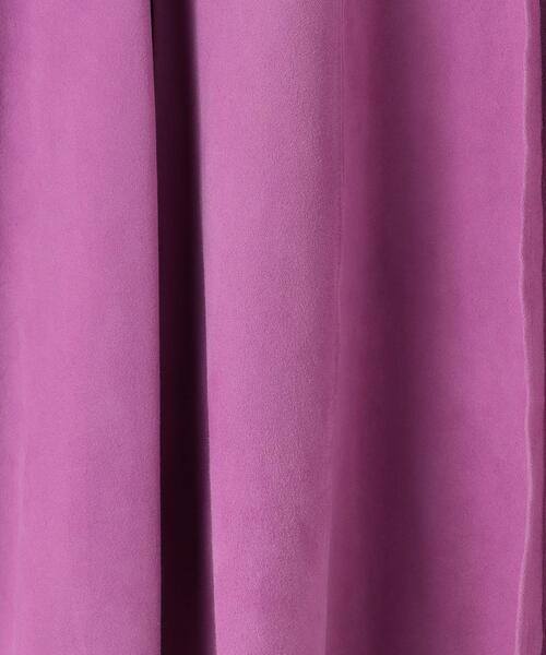 Steven Alan（スティーブンアラン）の「＜forte_forte＞SUEDE STUDS CAPE/ケープ（ポンチョ・レディース・パープル・1）」の5枚目の写真