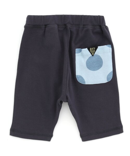BIT'Z（ビッツ）の「無地＆ドット柄保育園パンツ（その他パンツ・キッズ・チャコール/イエロー/カーキ/サックスブルー・80/90/95/100/110/120）」の8枚目の写真