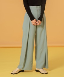 【MATURED/マチュアード】タックワイドパンツ