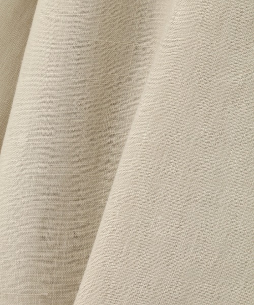 マーガレットハウエル　LINEN VOILE ヨーロッパリネン　シャツ　キャメル MARGARET HOWELL（マーガレットハウエル）の「LINEN VOILE