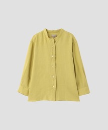 マーガレットハウエル⭐️リネンブラウス⭐️ FINE LINEN イエロー MARGARET HOWELL（マーガレットハウエル）の「LINEN VOILE