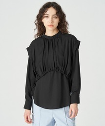 LOVELESS | レイヤードギャザーブラウス(シャツ/ブラウス)