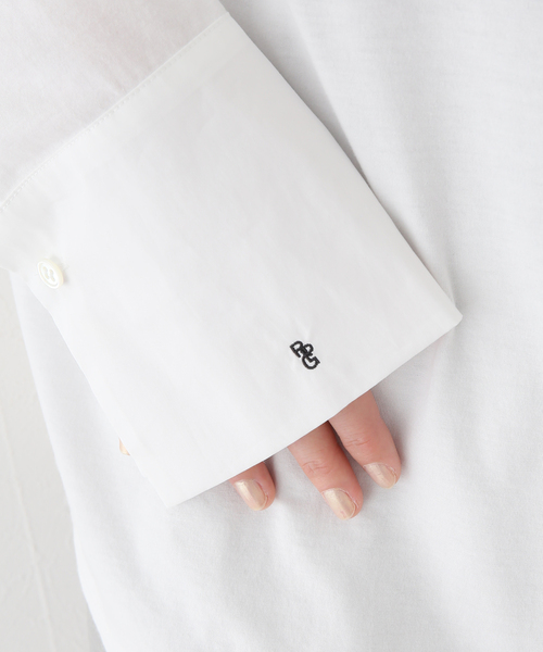 plage（プラージュ）の「【R’IAM】カフス ロンT（Tシャツ/カットソー・レディース・グレー/ホワイト・FREE）」の12枚目の写真