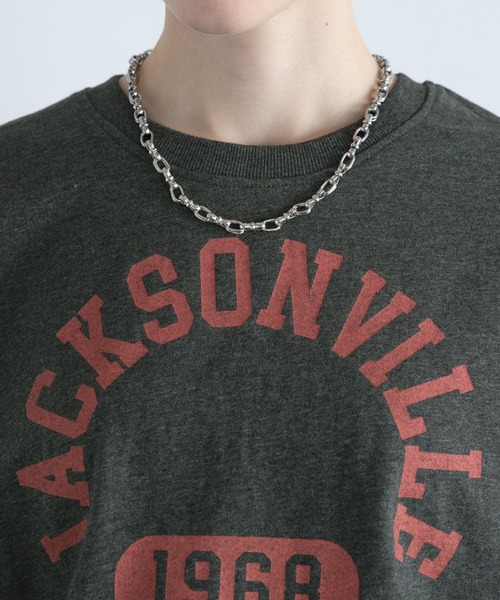 PAGEBOY（ページボーイ）の「カレッジショートT（Tシャツ/カットソー・レディース・チャコールグレー/オートミール/ターコイズブルー・FREE）」の8枚目の写真