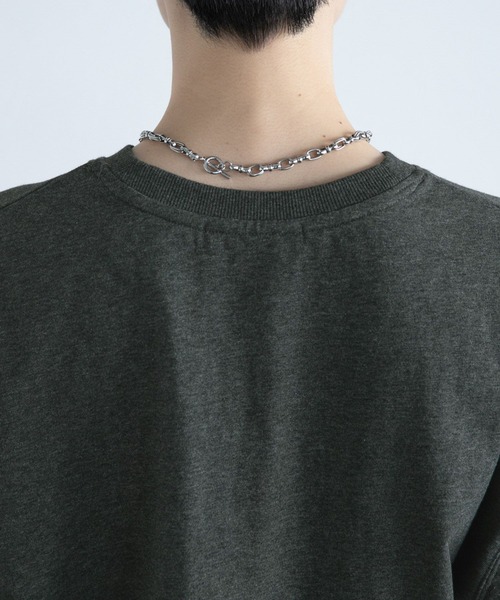 PAGEBOY（ページボーイ）の「カレッジショートT（Tシャツ/カットソー・レディース・チャコールグレー/オートミール/ターコイズブルー・FREE）」の11枚目の写真