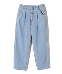 SHIPS（シップス）の「〈洗濯機可能〉ストレート フィット デニム 