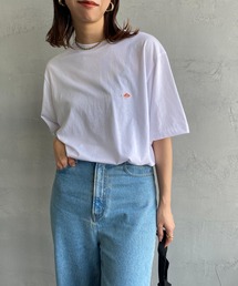 [DANTON/ダントン] ワンポイントロゴ クルーネックTシャツ