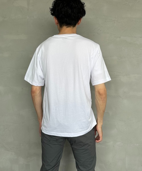 DANTON/ダントン] ワンポイントロゴ クルーネックTシャツ（T