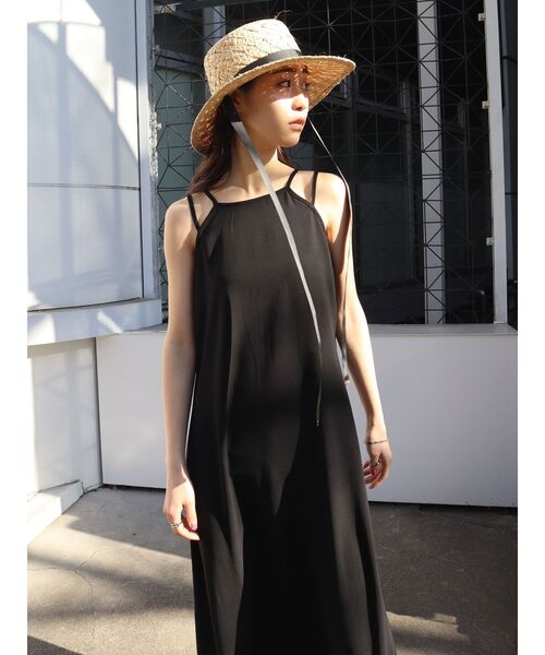 EMODA（エモダ）の「デザインストラップワンピース（ワンピース・レディース・ブラック/その他/ブルー・FREE）」の22枚目の写真