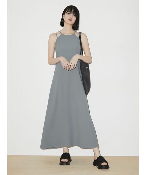 EMODA（エモダ）の「デザインストラップワンピース（ワンピース・レディース・ブラック/その他/ブルー・FREE）」の10枚目の写真