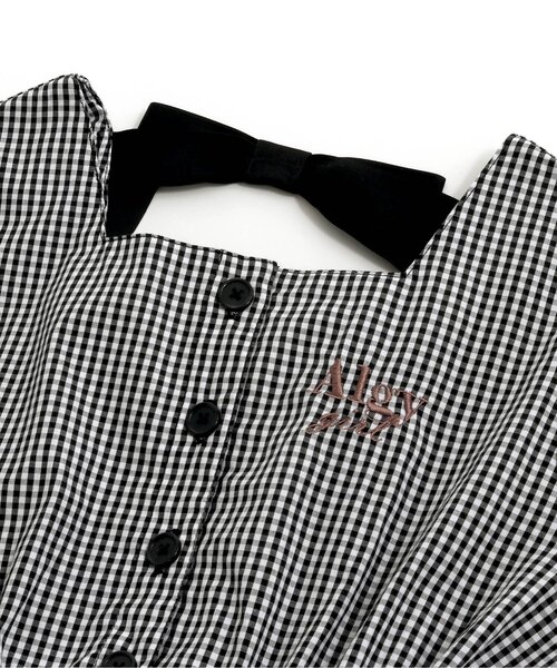 algy（アルジー）の「バックりぼんワンピ&シアーロンTセット（ワンピース・キッズ・ブラック/サックスブルー・MEDIUM/X-SMALL/SMALL/XX-SMALL）」の22枚目の写真