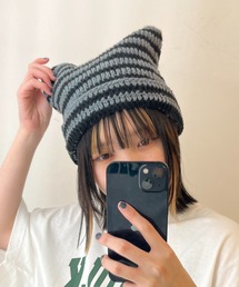 WEGO | WEGO/【一部店限定】ネコミミニットキャップ(ニットキャップ/ビーニー)