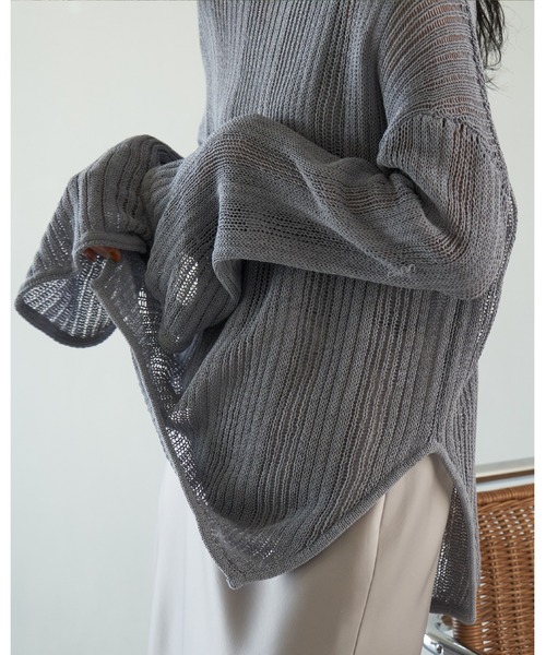 MIESROHE（ミースロエ）の「sustainableシアーストライプベル