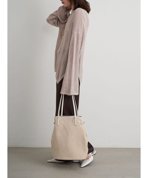 MIESROHE（ミースロエ）の「sustainableシアーストライプベル