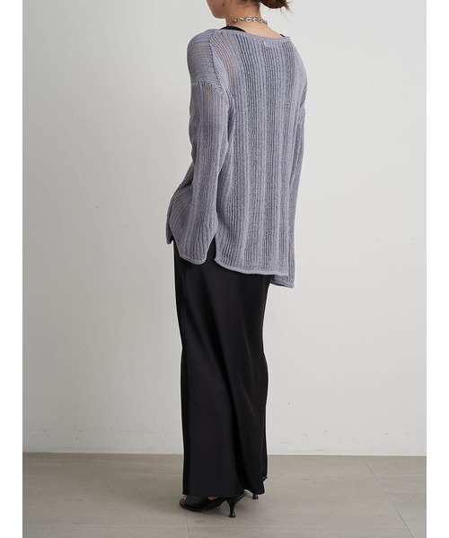 MIESROHE（ミースロエ）の「sustainableシアーストライプベル