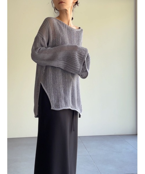 MIESROHE（ミースロエ）の「sustainableシアーストライプベル