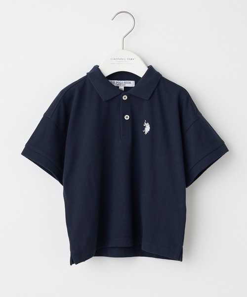 U.S. POLO ASSN.(ユーエスポロアッスン)の「【KIDS】【U.S. POLO ASSN/ユーエスポロアッスン】ワンポイント刺繍カノコオーバーサイズポロシャツ(ポロシャツ・キッズ・ダークグリーン/ネイビー/オフホワイト・120/140/150/100)」の10枚目の写真