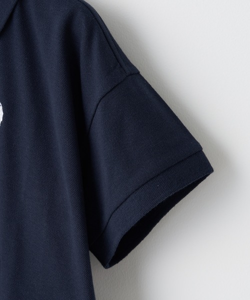U.S. POLO ASSN.(ユーエスポロアッスン)の「【KIDS】【U.S. POLO ASSN/ユーエスポロアッスン】ワンポイント刺繍カノコオーバーサイズポロシャツ(ポロシャツ・キッズ・ダークグリーン/ネイビー/オフホワイト・120/140/150/100)」の13枚目の写真