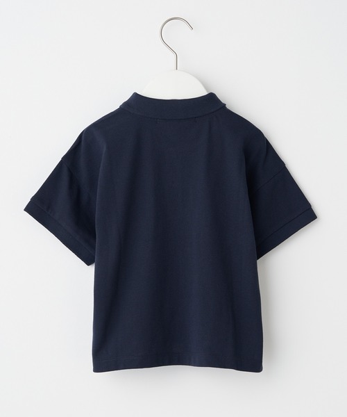 U.S. POLO ASSN.(ユーエスポロアッスン)の「【KIDS】【U.S. POLO ASSN/ユーエスポロアッスン】ワンポイント刺繍カノコオーバーサイズポロシャツ(ポロシャツ・キッズ・ダークグリーン/ネイビー/オフホワイト・120/140/150/100)」の15枚目の写真