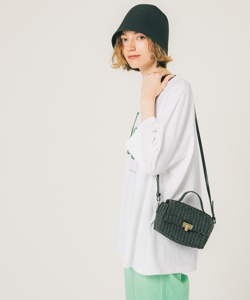 coca(coca)(コカ)の「綺麗見え天竺ビッグシルエットTシャツ(Tシャツ/カットソー・レディース・B/D/A/C・ONE SIZE)」の13枚目の写真