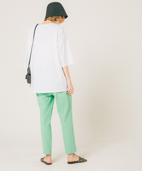 coca(coca)(コカ)の「綺麗見え天竺ビッグシルエットTシャツ(Tシャツ/カットソー・レディース・B/D/A/C・ONE SIZE)」の14枚目の写真