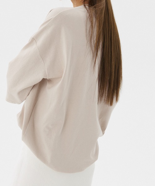 coca(coca)(コカ)の「綺麗見え天竺ビッグシルエットTシャツ(Tシャツ/カットソー・レディース・B/D/A/C・ONE SIZE)」の19枚目の写真