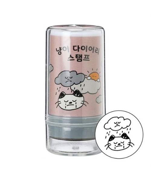 MARK'S（マークス）の「アイコニック スタンプ・ネコ（ステーショナリー・レディース・B/G/C/D/F/A/J/E/H/I・FREE）」の3枚目の写真