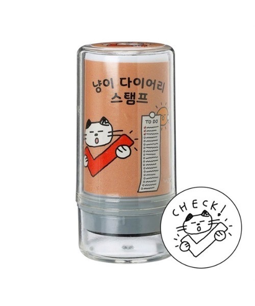 MARK'S（マークス）の「アイコニック スタンプ・ネコ（ステーショナリー・レディース・B/G/C/D/F/A/J/E/H/I・FREE）」の4枚目の写真