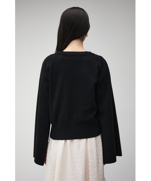 セール】SLEEVE SLIT KNIT CARDIGAN/スリーブスリットニット