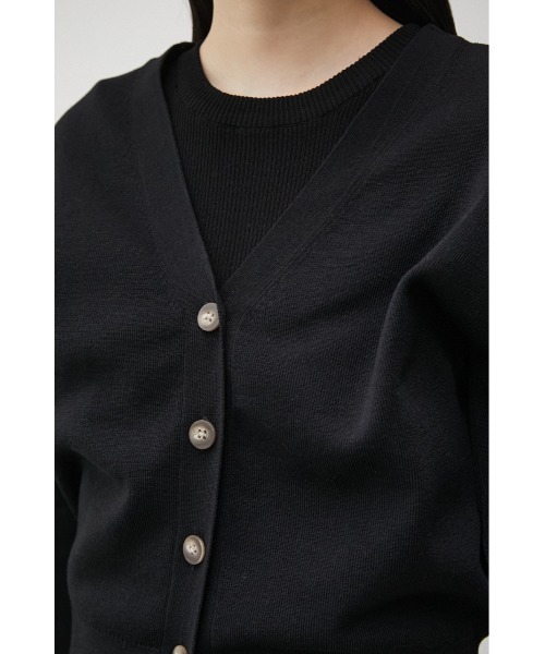 セール】SLEEVE SLIT KNIT CARDIGAN/スリーブスリットニット