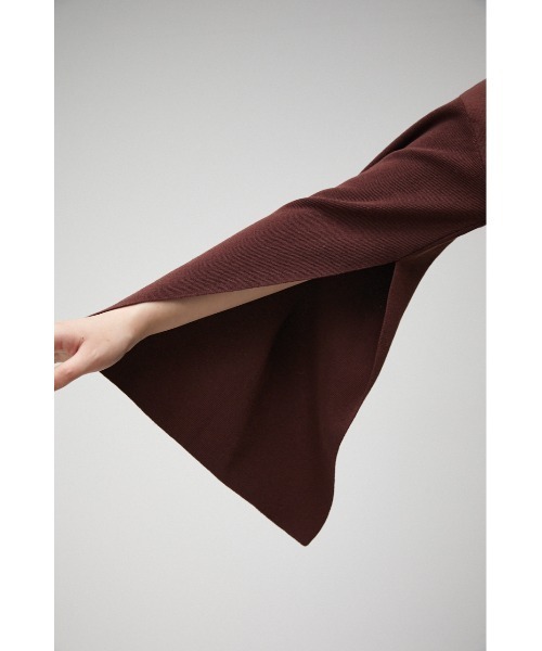 セール】SLEEVE SLIT KNIT CARDIGAN/スリーブスリットニット