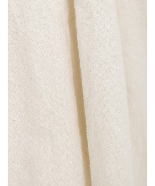 Samansa Mos2（サマンサ モスモス）の「【ETHICAL CRAFTS】リサイクルリネン混セーラー羽織シャツ（シャツ/ブラウス・レディース・ブルー/ブラック/キナリ・ﾌﾘ-）」の21枚目の写真