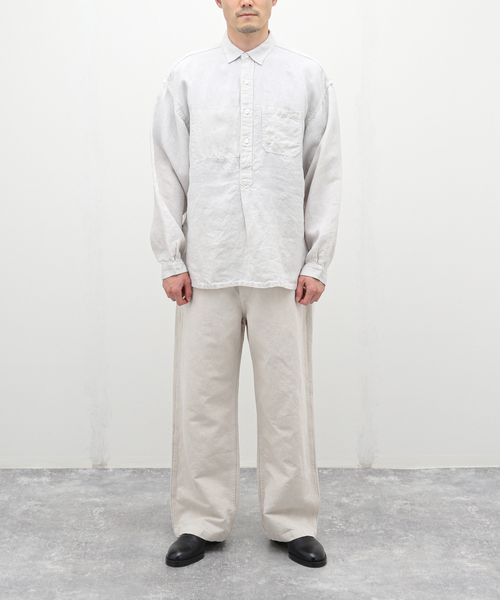 VETRA（ベトラ）の「【VETRA / ベトラ】PULLOVER SHIRTS（シャツ/ブラウス・メンズ・ホワイト/ブラック・42/44）」の16枚目の写真