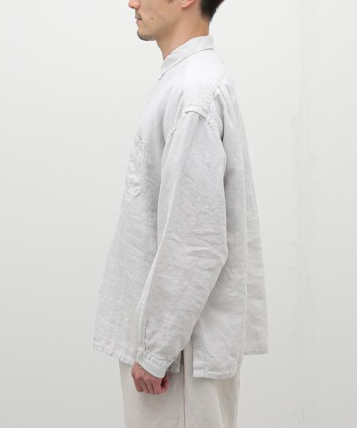 VETRA（ベトラ）の「【VETRA / ベトラ】PULLOVER SHIRTS（シャツ/ブラウス・メンズ・ホワイト/ブラック・42/44）」の6枚目の写真