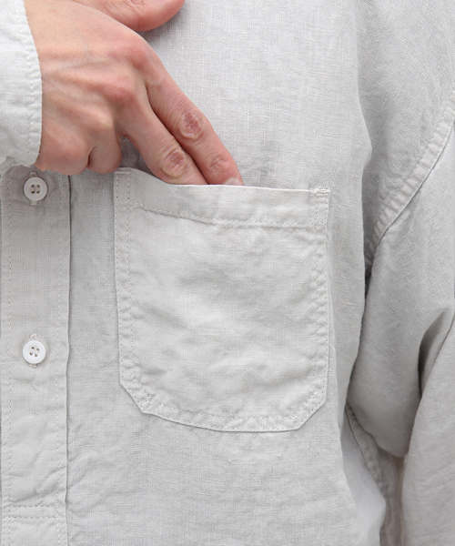 VETRA（ベトラ）の「【VETRA / ベトラ】PULLOVER SHIRTS（シャツ/ブラウス・メンズ・ホワイト/ブラック・42/44）」の17枚目の写真