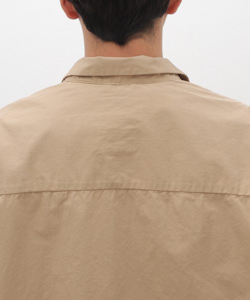 nanamica / ナナミカ】Open Collar Wind H/S Shirt（シャツ