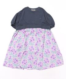 FITH | ソフト天竺 ドッキング 膝下丈ワンピース(ワンピース)