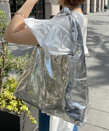 メタリックワンノットバッグ