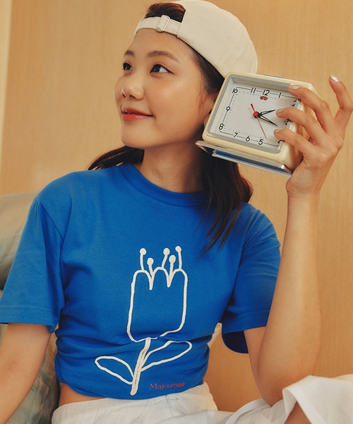 tシャツ Ma Journee(マゾネ)/A FLOWER T SHIRTS/フラワーTシャツ レディース Ma Journee(マゾネ)/A FLOWER T SHIRTS/フラワーTシャツ（T