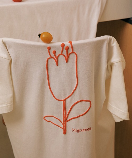 tシャツ Ma Journee(マゾネ)/A FLOWER T SHIRTS/フラワーTシャツ レディース Ma Journee(マゾネ)/A FLOWER T SHIRTS/フラワーTシャツ（T