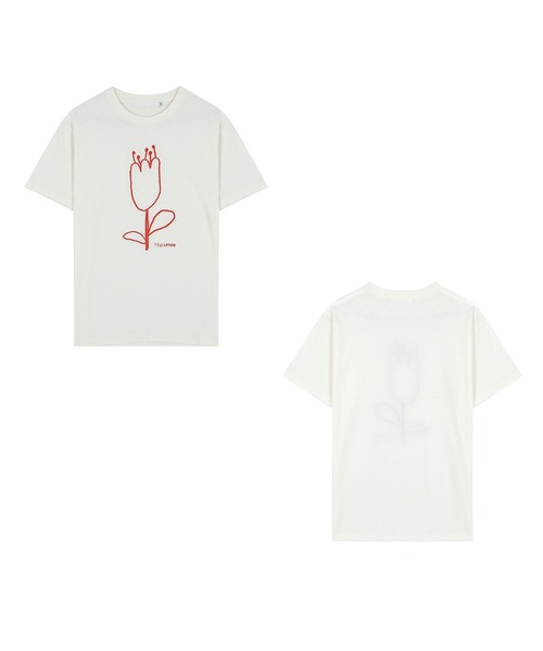 tシャツ Ma Journee(マゾネ)/A FLOWER T SHIRTS/フラワーTシャツ レディース Ma Journee(マゾネ)/A FLOWER T SHIRTS/フラワーTシャツ（T